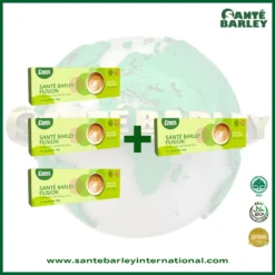 Santé Barley Fusion Coffee 3+1 Buy 3 Get 1 Free Promo Package