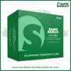 Santé Barley Organic Barley Grass Powder with Stevia in 30 convenient sachets made from 100% organic young barley grass grown in New Zealand.