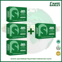 Santé Barley Organic Powder Without Stevia 30 Sachets 3+1 Buy 3 Get 1 Free Promo Package