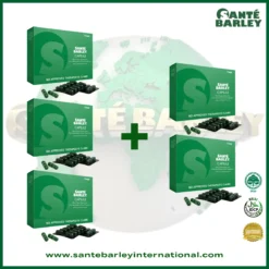 Santé Barley Capsule 3+2 Buy 3 Get 2 Free Promo Package