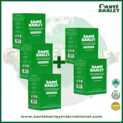 Santé Barley Organic Powder Without Stevia 10 Sachets 3+2 Buy 3 Get 2 Free Promo Package